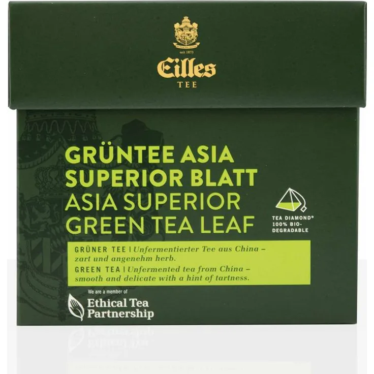 EILLES Tea Diamond Tee Grüntee Asia Superior Blatt 200Stk