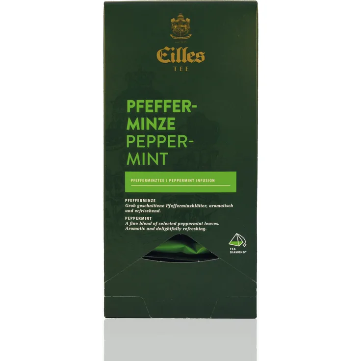 EILLES World Luxury Selection Pfefferminze 20 x 2g, einzeln kuvertierter Pfefferminz-Tee