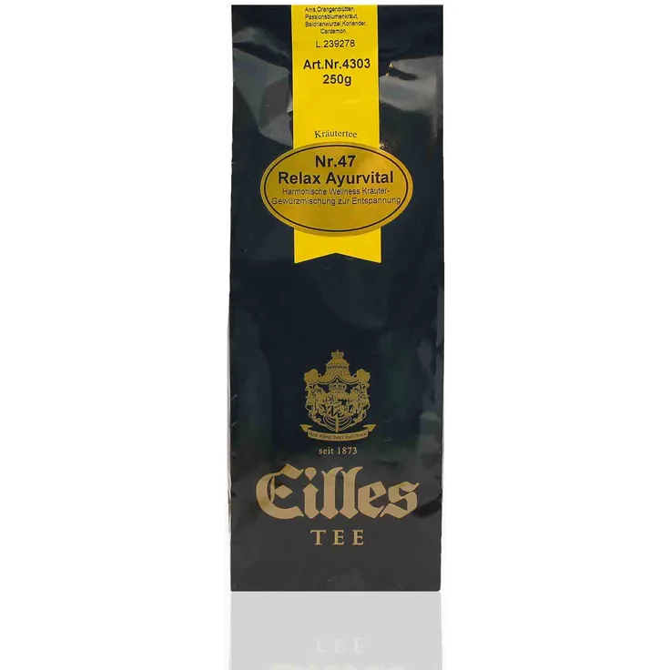 EILLES Tee Relax Ayurvital mit Ingwer Nr. 47, 250g loser Tee