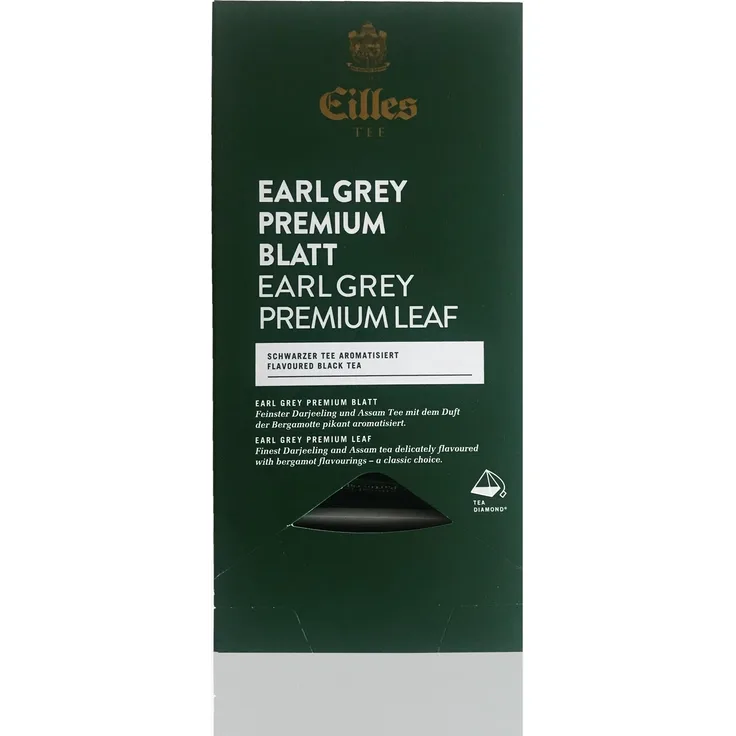 EILLES World Luxury Selection Earl Grey Premium Blatt 20 x 2,5g, einzeln kuvertierter Darjeeling Tee