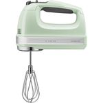 KitchenAid 5KHM9212EPT Handmixer, 85 Watt, 9 Geschwindigkeitsstufen, LED-Anzeige, pistazie