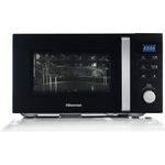 Hisense H25MOBS1HC Mikrowelle mit Grill und Heißluft, Standgerät, 25 Liter Garraum, 900 Watt, 7 Automatikprogramme, schwarz