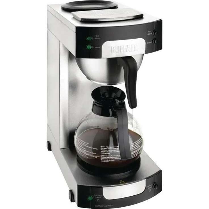 Buffalo Filterkaffeemaschine, 2,1kW, 1,7L, Manuelle Befüllung