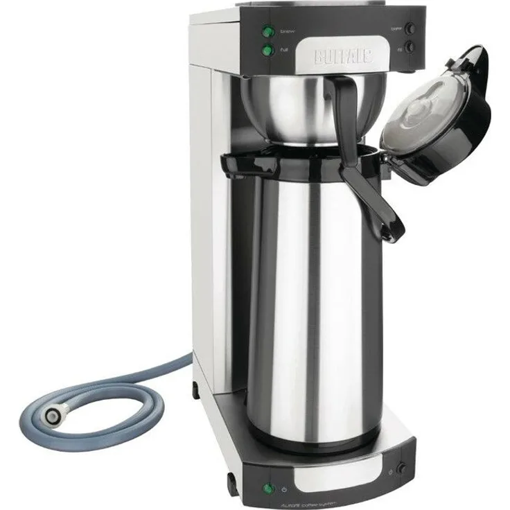 Buffalo Filterkaffeemaschine mit Pumpkanne, 1,9kW, 2,3L
