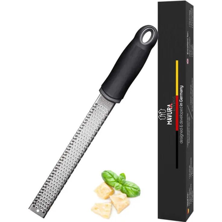 Edelstahl Parmesanreibe Käsereibe Käsehobel Küchenreibe Zitronen Ingwer Reibe