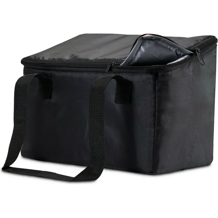 achilles Kühltasche für Beifahrer-Organizer Kühleinsatz für Rücksitz-Box Mülleimer für Autositz-Tasche Auto-Mülleimer, 16 x 24 x 20 cm, 40 Liter, schwarz