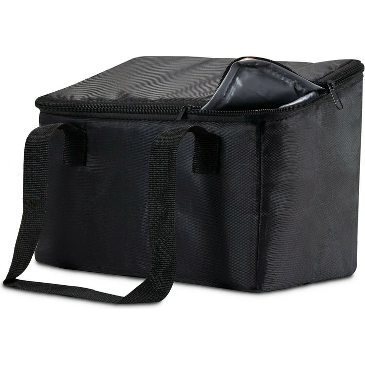 achilles Kühltasche für Beifahrer-Organizer Kühleinsatz für Rücksitz-Box Mülleimer für Autositz-Tasche Auto-Mülleimer, 16 x 24 x 20 cm, 40 Liter, schwarz – Bild 1
