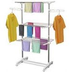 HOMCOM Mobiler Wäscheständer