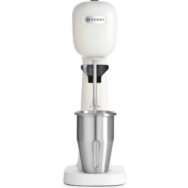 Hendi Milchshake-Mixer - Design by Bronwasser Standmixer, 400 Watt, Kunststoff, weiß – Bild 1