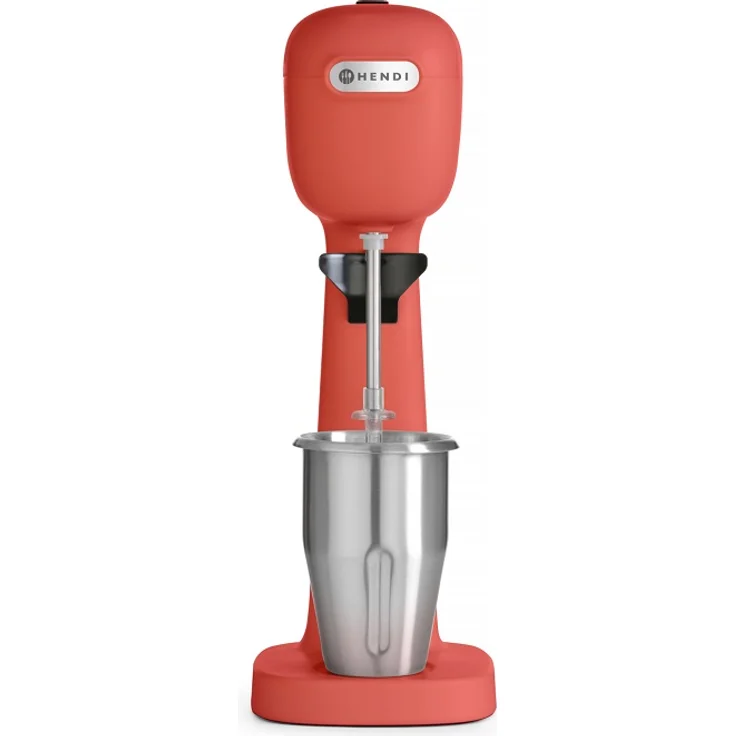 Hendi Milchshake-Mixer - Design by Bronwasser Standmixer, 400 Watt, Kunststoff, rot – Bild 1