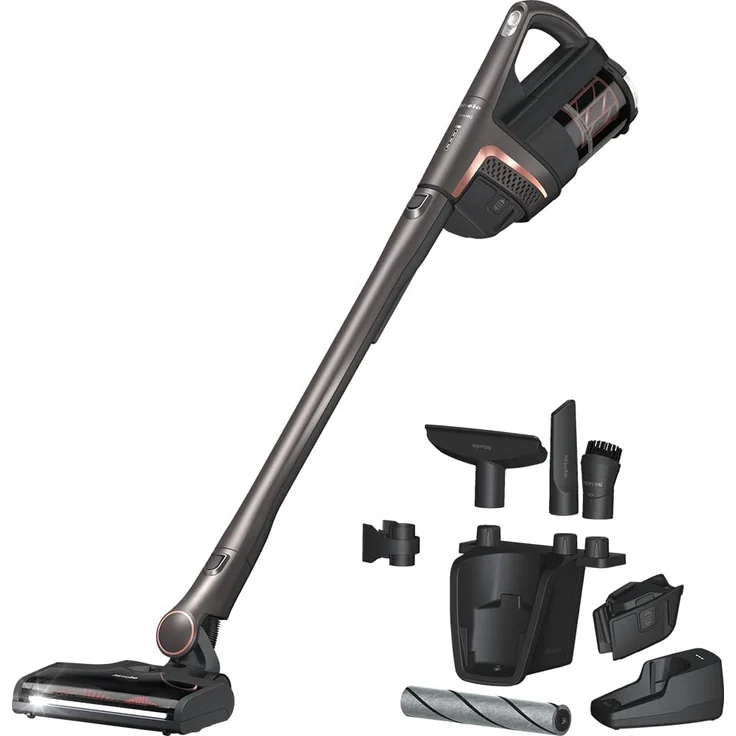 Miele Triflex HX2 Pro SOML0 Handstaubsauger, 120 min Akkubetrieb, Akkuwechsel-Option, Infinitygrau pearlfinish – Bild 2