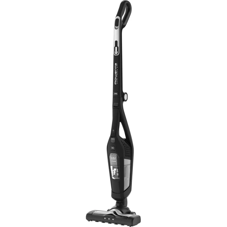 Rowenta RH6735 Dual Force Handstaubsauger, 45 min Akkubetrieb, schwarz – Bild 1
