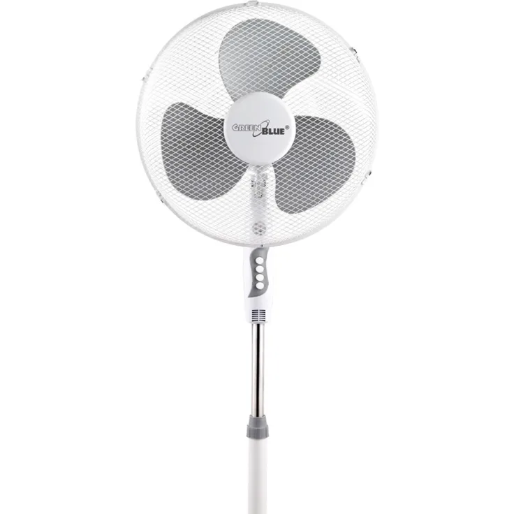 GreenBlue Standventilator GB560, mit 3 Geschwindigkeitsstufen, Schwenkfunktion und Höhenverstellung