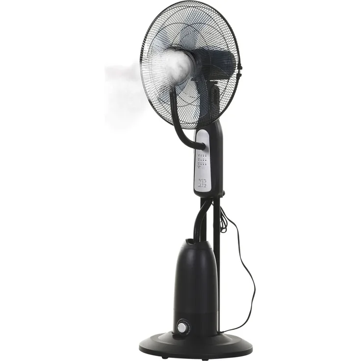 HOMCOM Standventilator Standventilator mit Wasserzerstäuber
