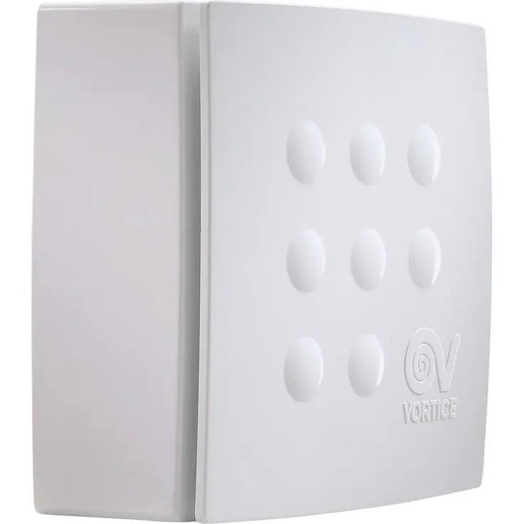 Vortice Wandventilator Quadro Micro 100, Mit Nachlaufrelais