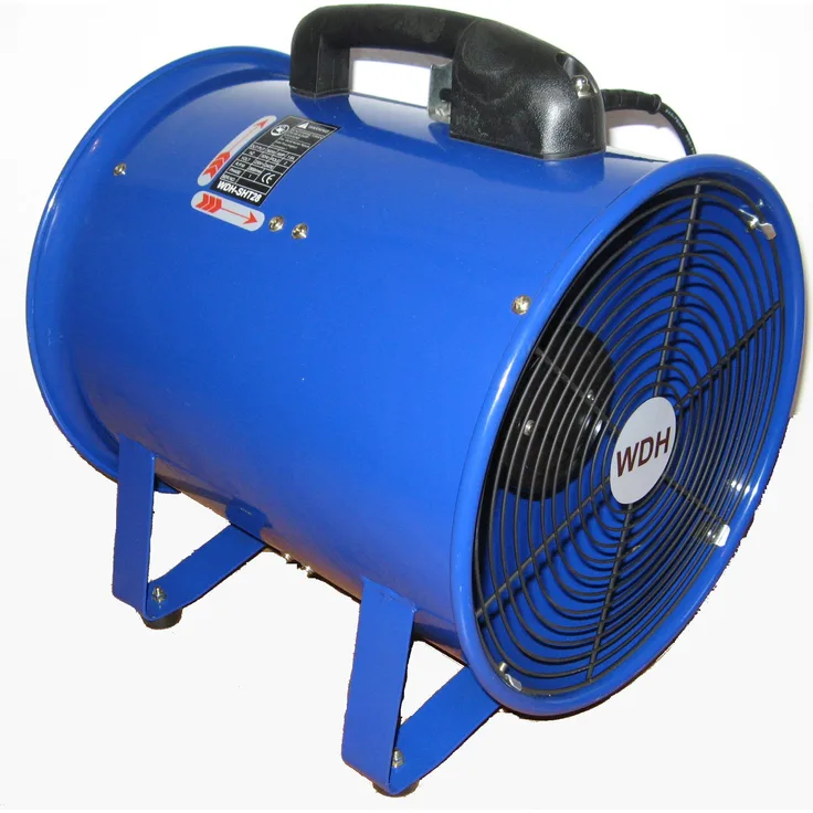 WDH Bodenventilator Axialgebläse WDH-SHT28, - Geräuscharmer Betrieb