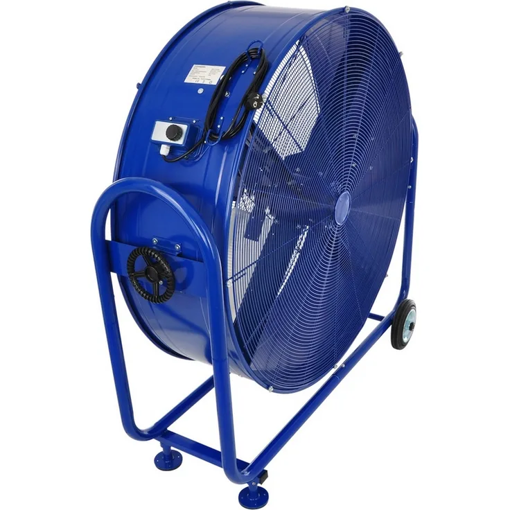 WDH Bodenventilator Trommelgebläse WDH-TG105L, 112 cm Durchmesser, - Spritzwassergeschützt (IP24)