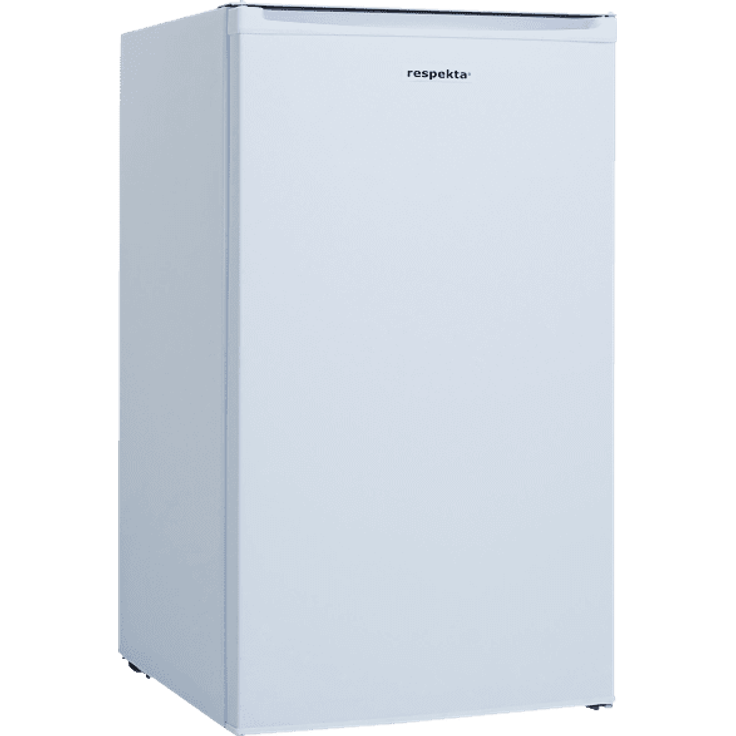 Respekta KSU50 Kühlschrank, freistehend, weiß, Höhe 83.8 cm, Energieklasse F