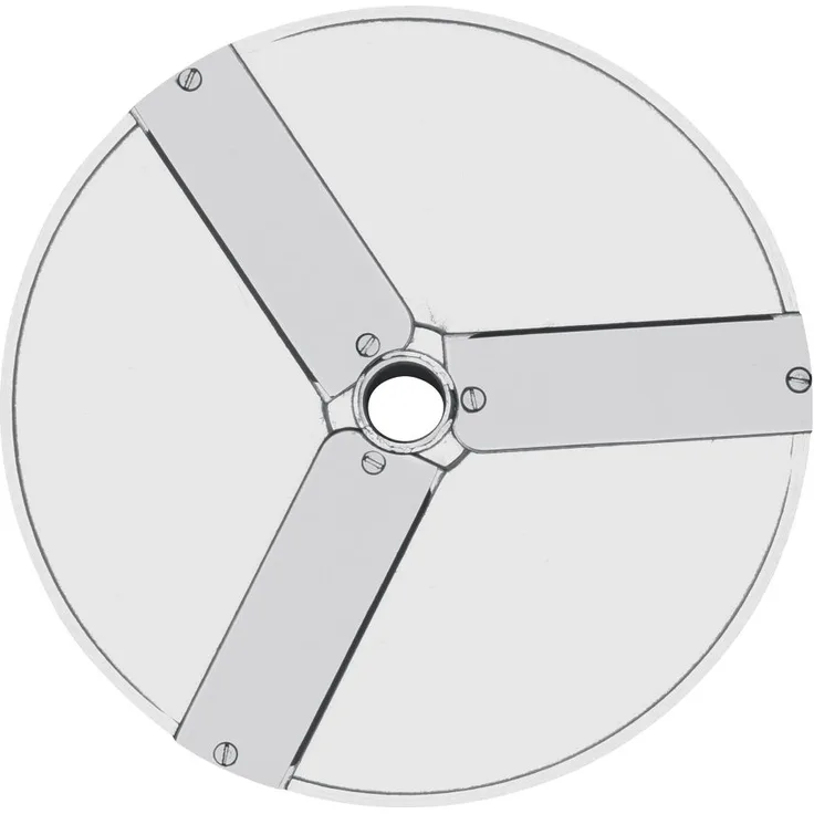 Hendi DF-1 Schneidscheiben, passend für Gemüseschneider 231807 & 231852, silber