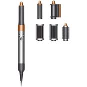 Dyson Airwrap Complete Multistyler für alle Haartypen Coanda-Effekt, 3 Temperaturstufen, Ionen-Technologie, Kaltstufe, inkl. 6 Aufsätze, neuer Trocknungs-Aufsatz für Styling-Vorbereitung, neues Modell 2022, nickel, kupfer