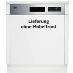 Beko DSN28640, Geschirrspüler, C, Geräuschemissionsklasse B, Geräuschemissionen 42 Dezibel