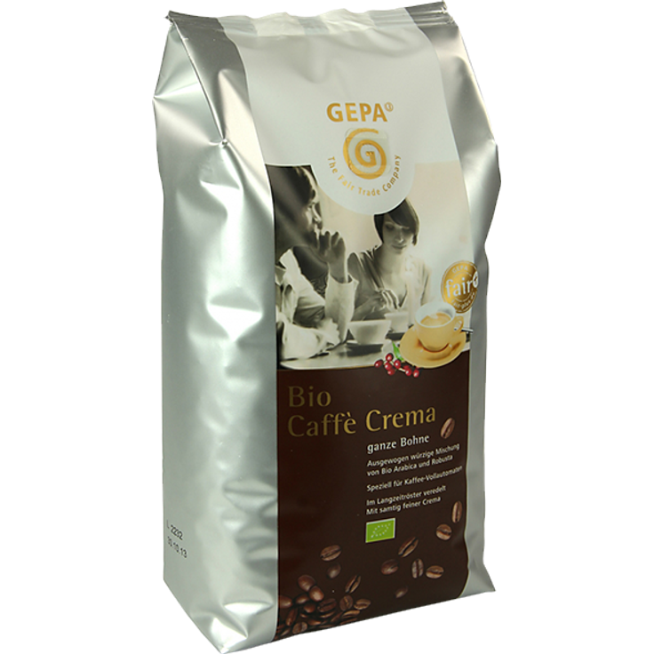 GEPA Bio Caffè Crema ganze Bohne, 1000 g