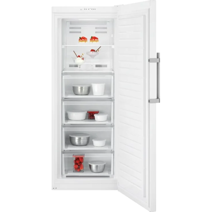 AEG AGB332E2NW Gefrierschrank, freistehend, weiß, NoFrost, Energieklasse E – Bild 1