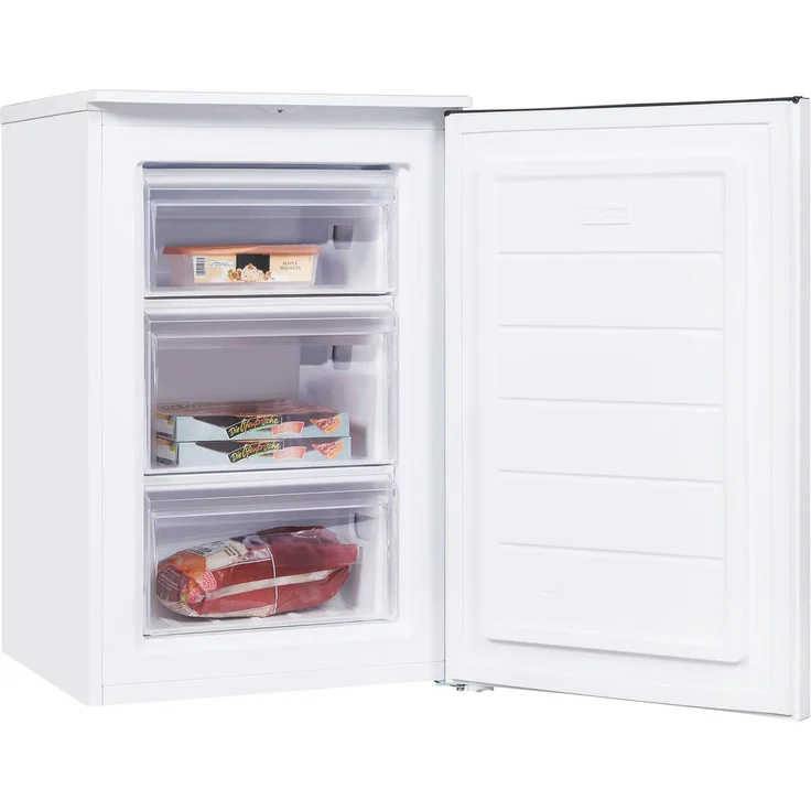 Exquisit GS81-040C Gefrierschrank, freistehend, weiß, Lagerzeit bei Störung 24 h, Breite 54.5 cm, Energieklasse C – Bild 1