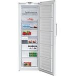 Beko RFNE312I31WN Gefrierschrank, freistehend, weiß, Breite 60 cm, Energieklasse F