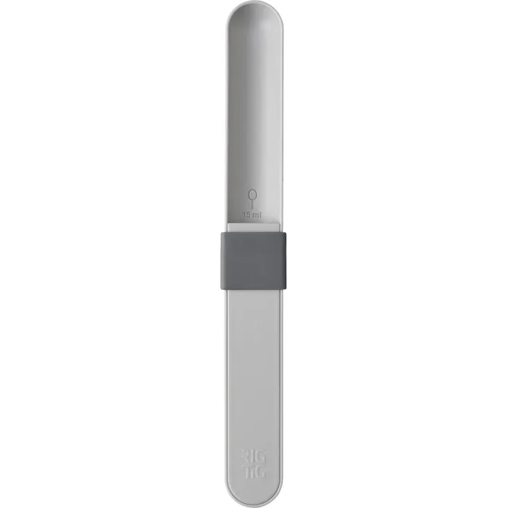 Rig-Tig Measure-It Messlöffel, Messung, Mess Löffel, Dosierlöffel, Kunststoff, Hellgrau, 22 cm, Z00318