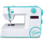 Veritas Greta Nähmaschine blau Weiss Nähmaschine, weiß