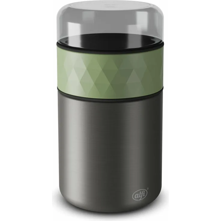 Alfi Isolierspeisegefäß Endless Food Mug, Lunchpot, Edelstahl, Celadon Green Matt, 0.5 L, 5667351050