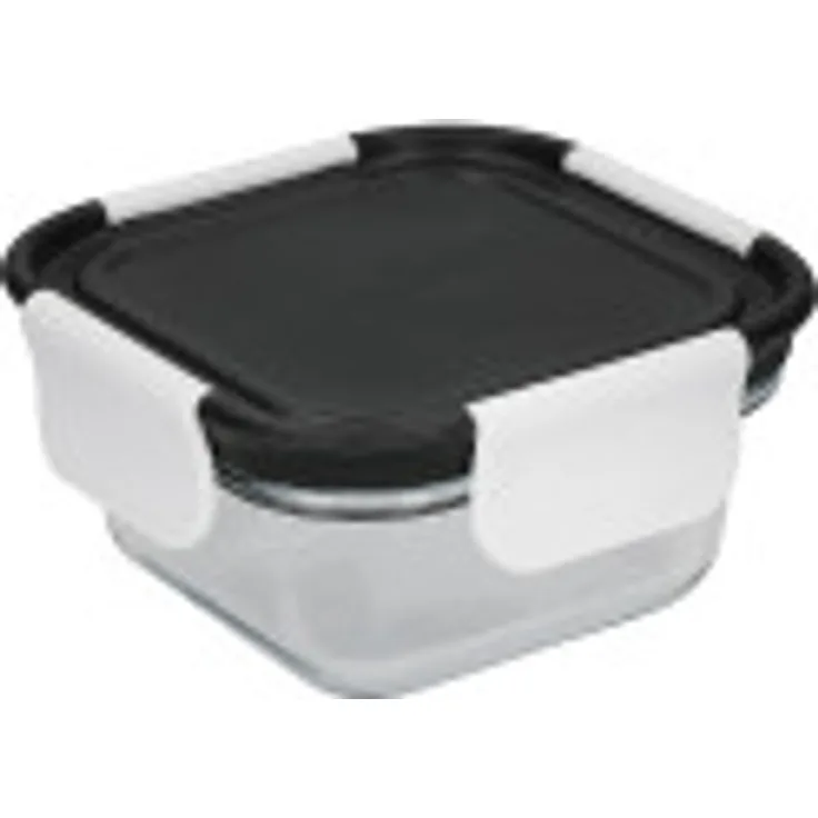 neuetischkultur Lunchbox rechteckig, 300 ml Glas-Kunststoff