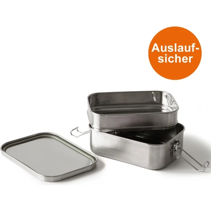 Yogi Double+ auslaufsicher zweilagig 1000 ml aus Edelstahl von ECO BROTBOX