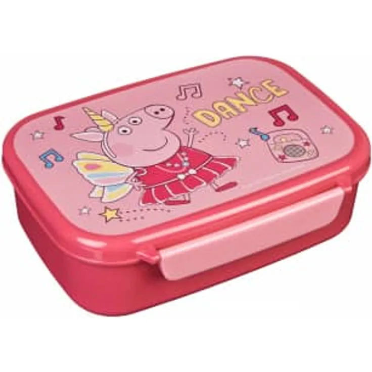 Peppa Wutz - Scooli Brotdose - mit Einsatz