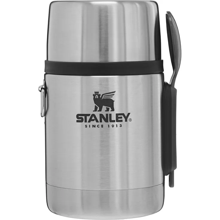 Stanley 1913 Adventure All in One Vorratsdose 0,5 l Edelstahl doppelwandige Vakuumisolierung 12 Std. heiß 12 Std. Kalt