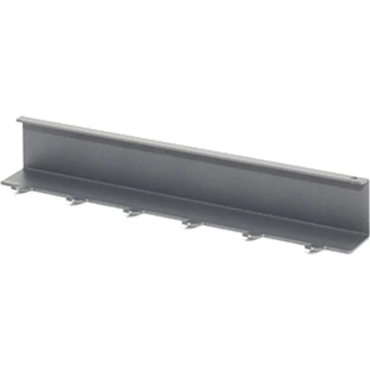 Linero MosaiQ Hakenleiste 250 x 44 x 38 mm graphitschwarz - Reling - Haken - Relingsystem - Kesseböhmer