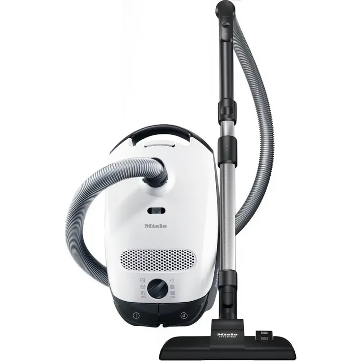 Miele Classic C1 Flex PowerLine SBAF5 Bodenstaubsauger mit Beutel, 800 Watt, Lotosweiß