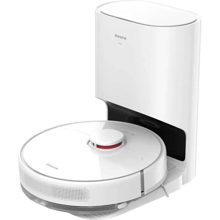 Dreame D10 Plus Saugroboter mit Wischfunktion und Absaugstation, 150 min Akkubetrieb, 4000 Pa Saugleistung, weiß – Bild 1