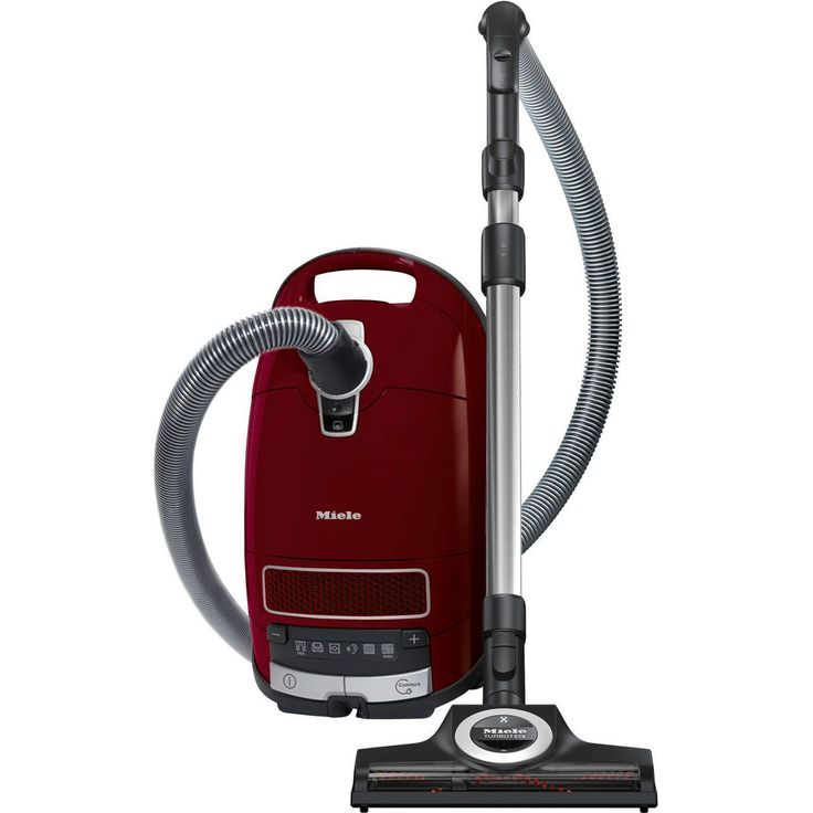 Miele Complete C3 Cat & Dog SGEF5 Bodenstaubsauger mit Beutel, 890 Watt, 12 m Aktionsradius, AirClean-Filtersystem, Brombeerrot – Bild 1