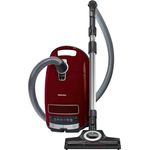 Miele Complete C3 Cat & Dog SGEF5 Bodenstaubsauger mit Beutel, 890 Watt, 12 m Aktionsradius, AirClean-Filtersystem, Brombeerrot
