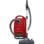 Miele Complete C3 PowerLine SGDF5 Bodenstaubsauger mit Beutel, 890 Watt, 12 m Aktionsradius, Mangorot