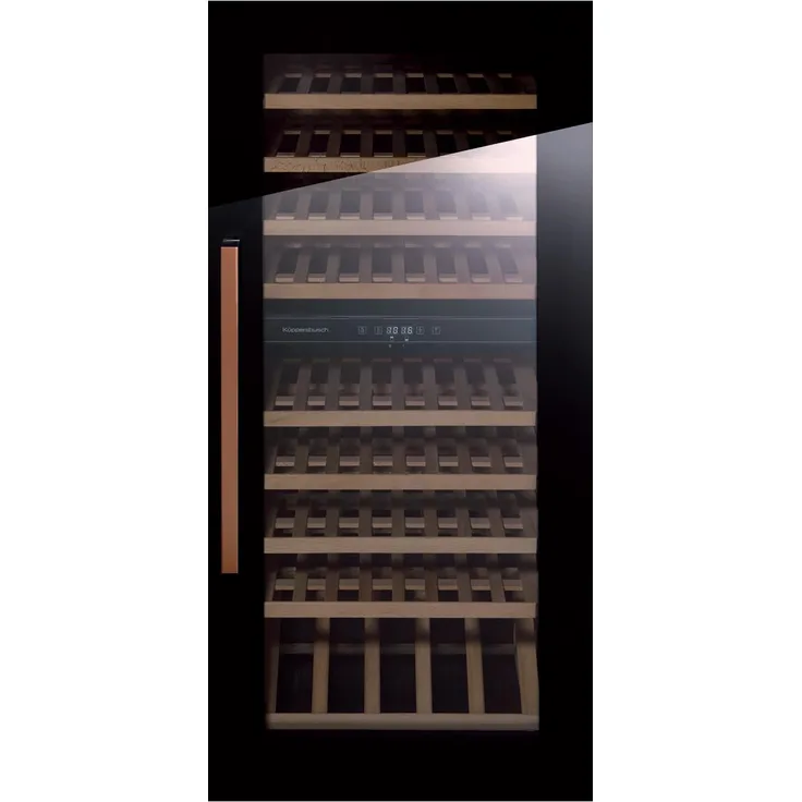Küppersbusch FWK 4800.0 S7 K-Series 8 Weinkühlschrank, Einbau, schwarz kupfer, 79 Flaschen, Energieklasse G