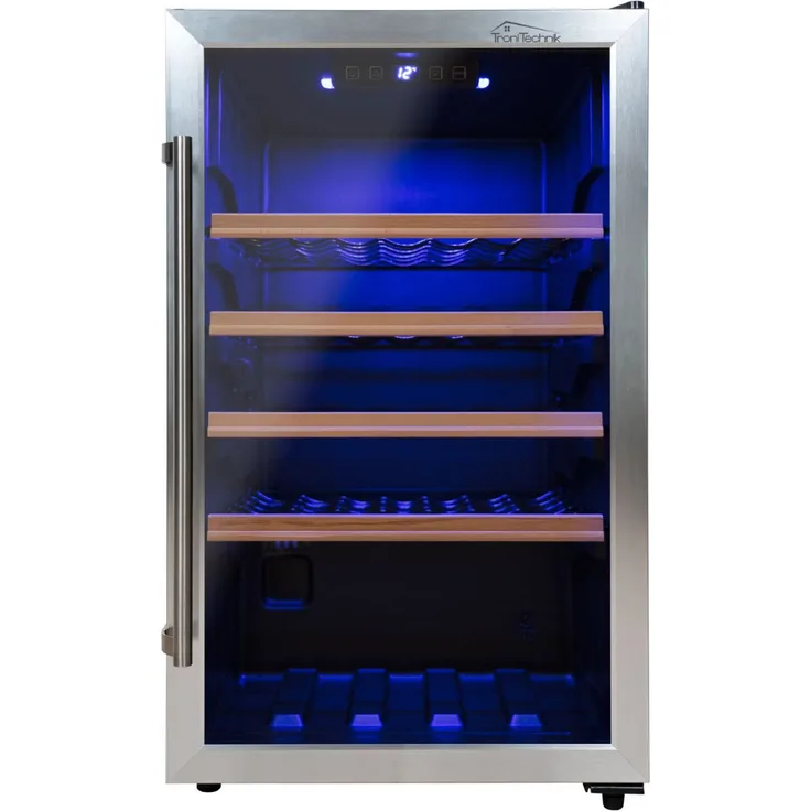 TroniTechnik Trondhein Weinkühlschrank, freistehend, 63 Flaschen, Energieklasse G