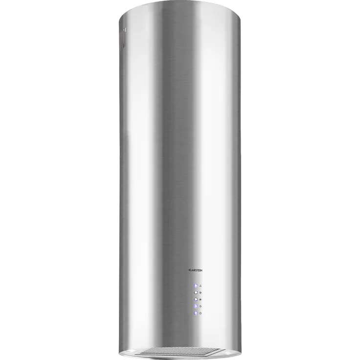 Klarstein Barella Dunstabzugshaube 35,5 x 93,5 x 43 cm Umluft 557 m³-h LED Aktivkohlefilter Edelstahl