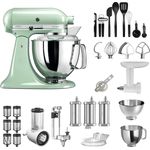 KichenAid Artisan 5KSM175PS Küchenmaschine Bestseller Paket, pistazie, Serie: 5KSM175