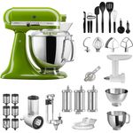 KichenAid Artisan 5KSM175PS Küchenmaschine Bestseller Paket, matcha, Serie: 5KSM175