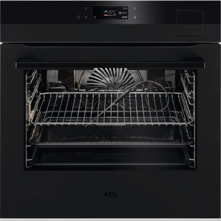 AEG BSK792280T 9000 SteamPro - Dampfbackofen - Dampfreinigung - Matt Black