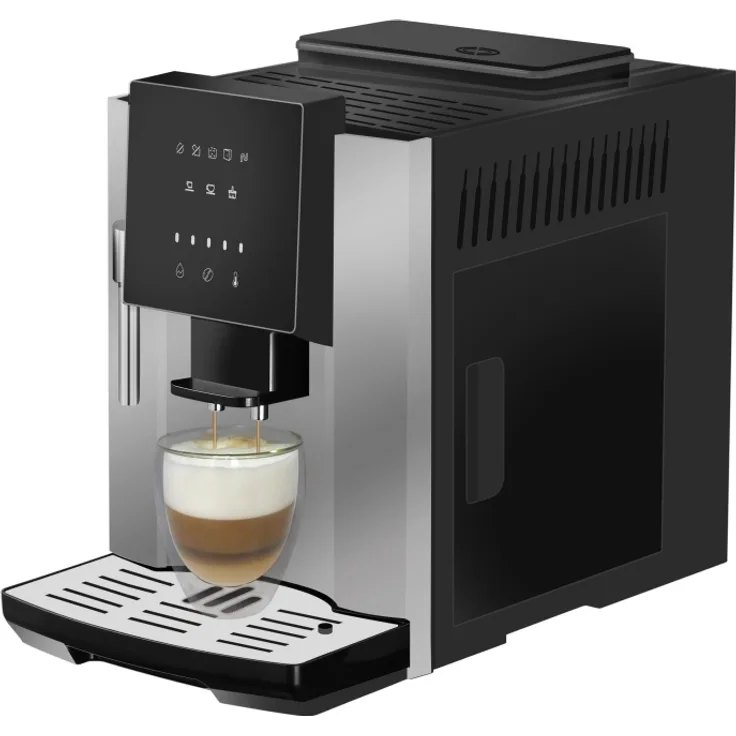 Acopino Napoli Kaffeevollautomat mit Dampfdüse für perfekten Milchschaum