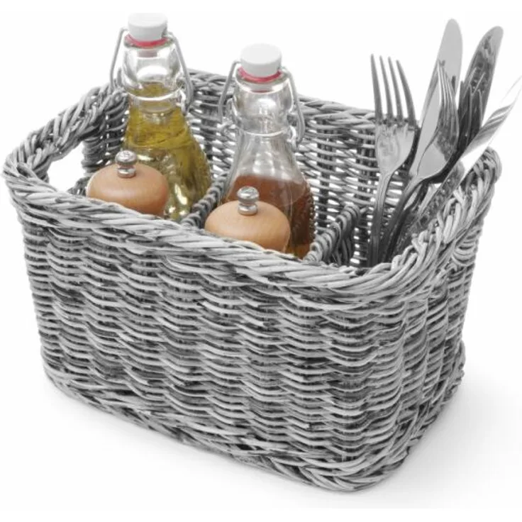 Hendi Besteckkorb, Grau, 260x180x